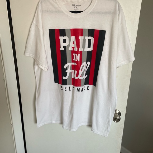 3 Forty Inc. “Paid In Full” Graphic T-Shirt - Size XL - Picture 4 of 12